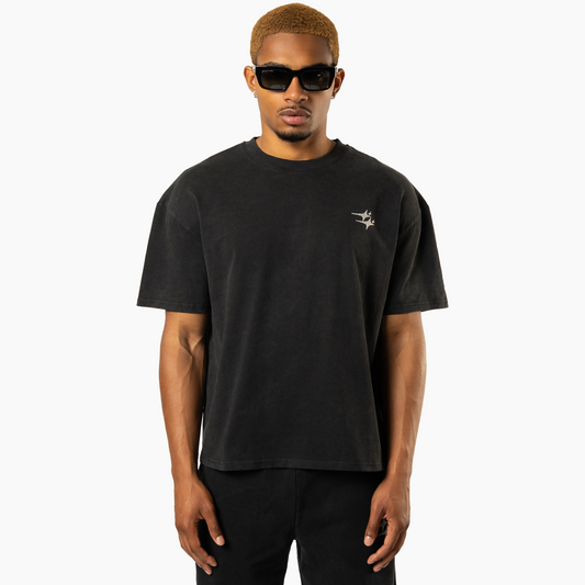 Double Stars Black T-shirt
