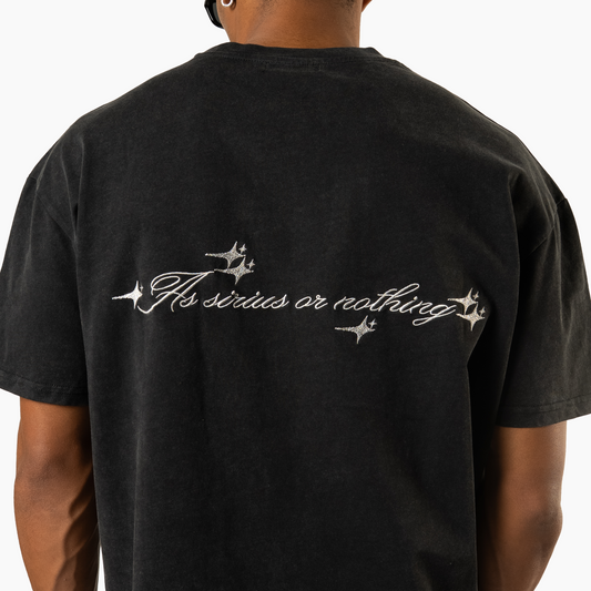 Double Stars Black T-shirt