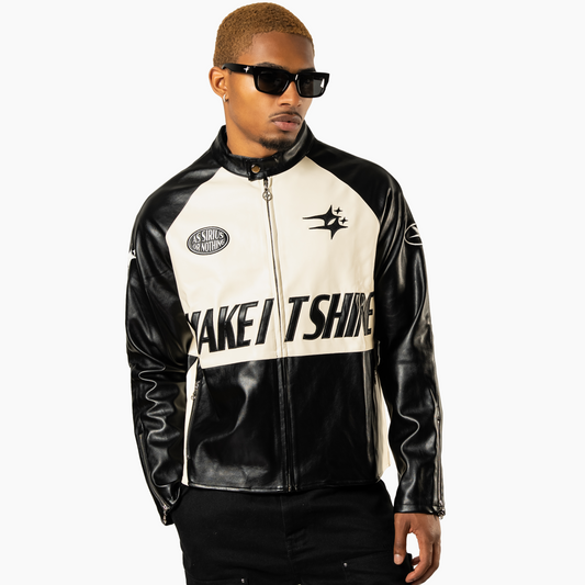 Double Stars Leather Jacket