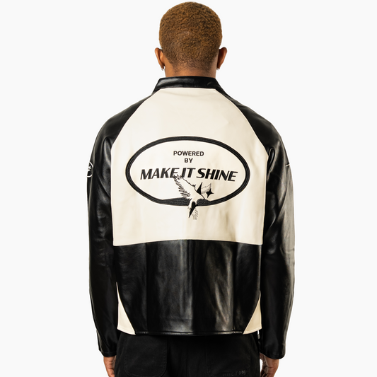 Double Stars Leather Jacket