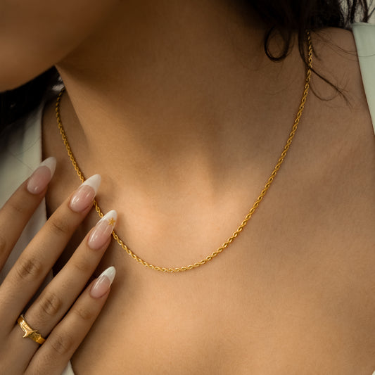 Chaîne Rope 2 mm dorée