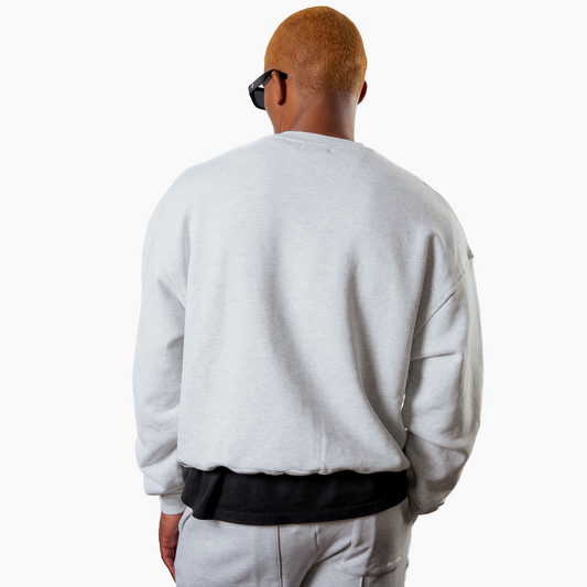 Grey Signature Sweater