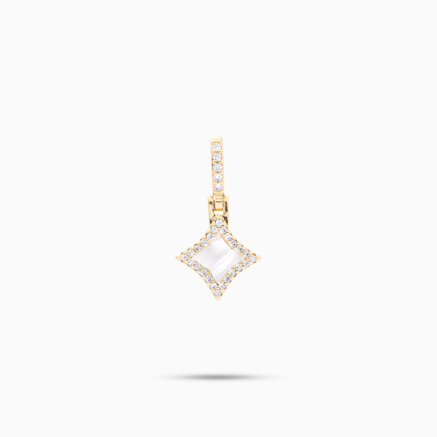 Star dorée - Motif Blanc