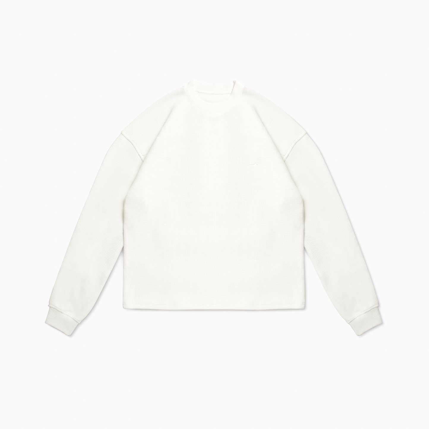 Pull waffle Make it Shine Blanc