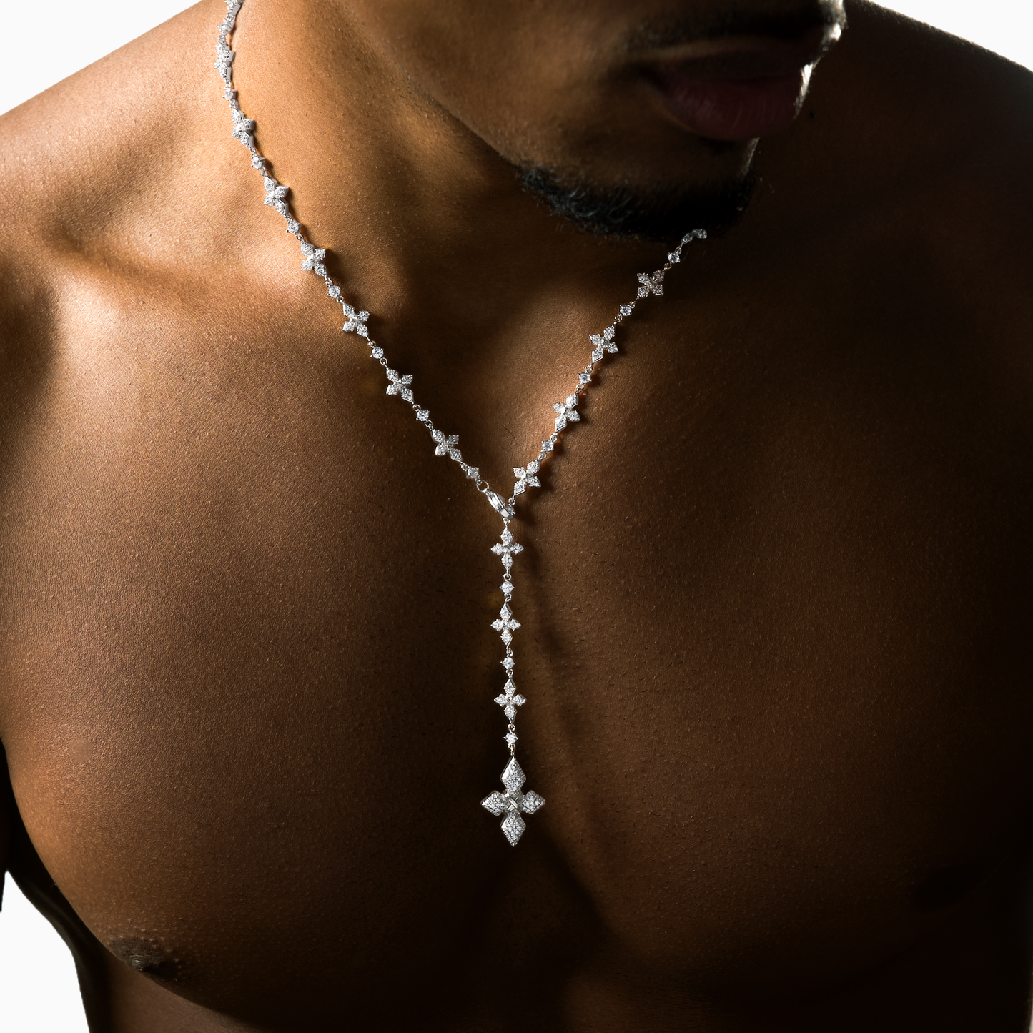 Lariat Iced Celestial - Silver