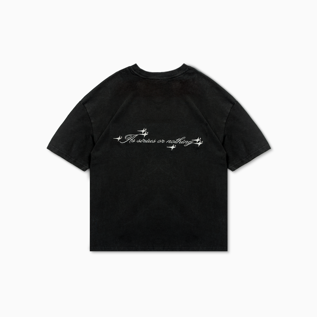 Double Stars Black T-shirt
