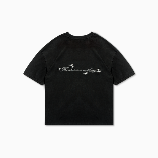 Double Stars Black T-shirt