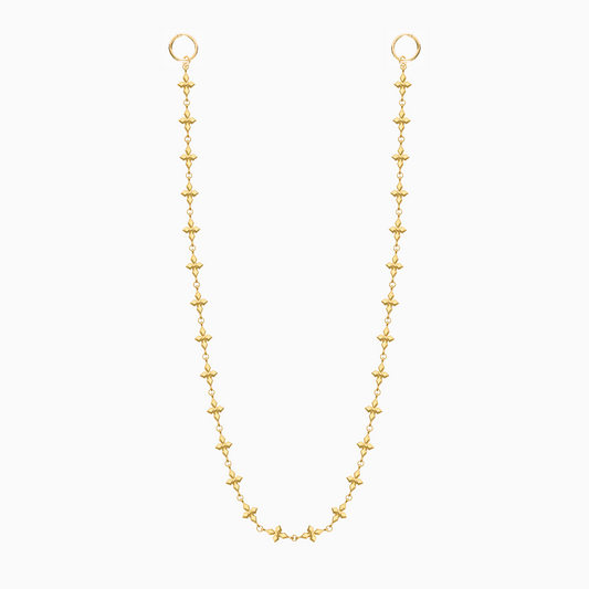 Wallet Chain Celestial - Doré