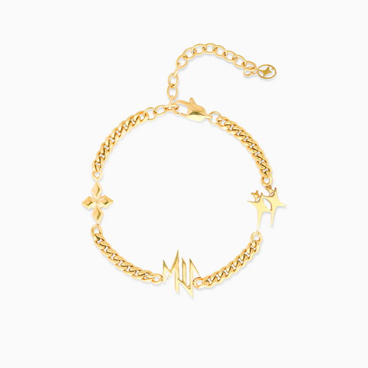 MIS Cuban Bracelet - Gold