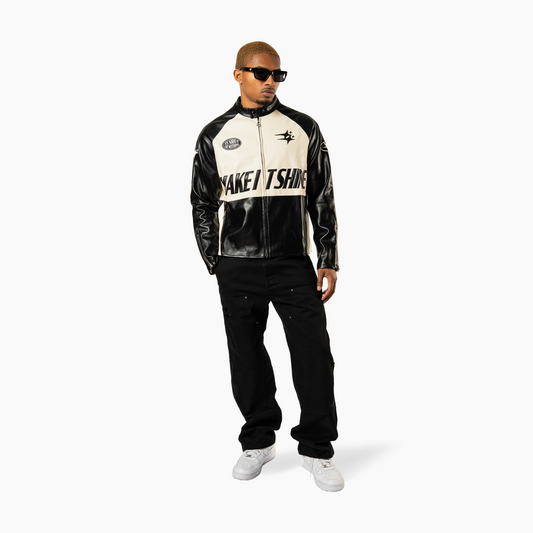 Double Stars Leather Jacket