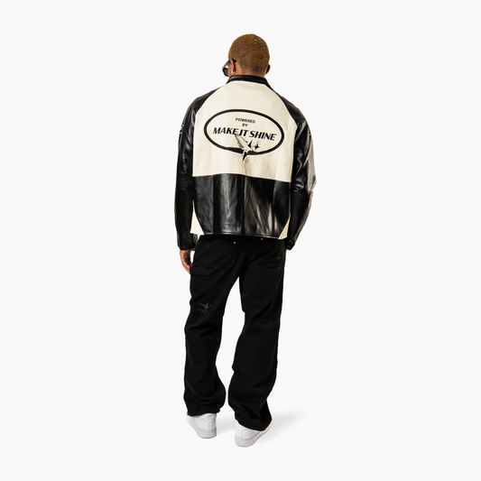 Double Stars Leather Jacket