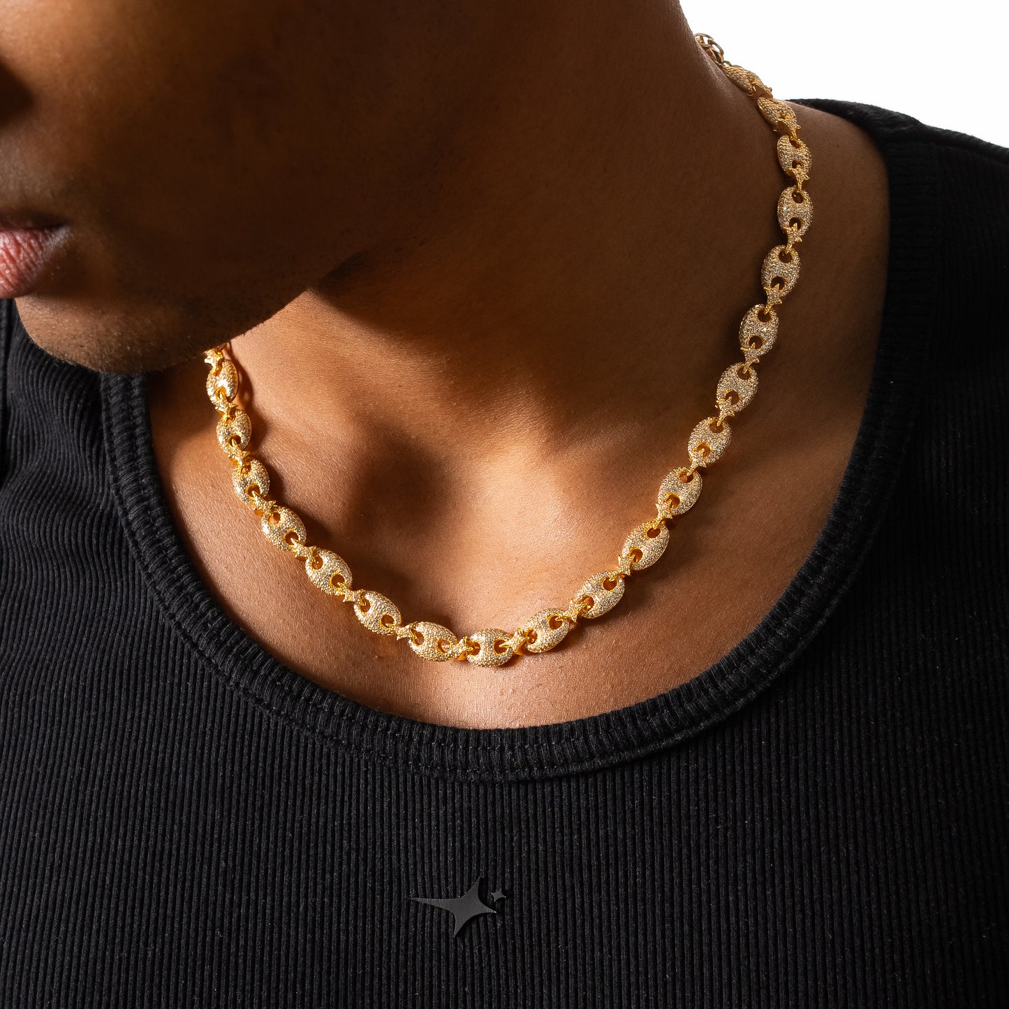 Chaîne Iced Coffee Beans - Dorée