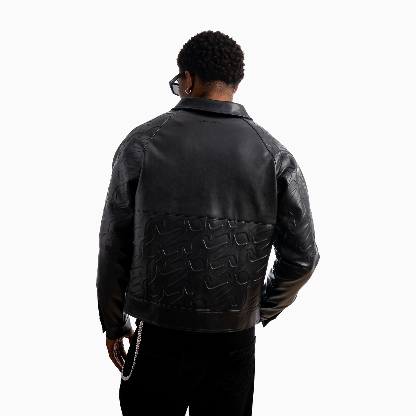 Monogram Leather Jacket