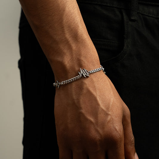 MIS Cuban Bracelet - Silver
