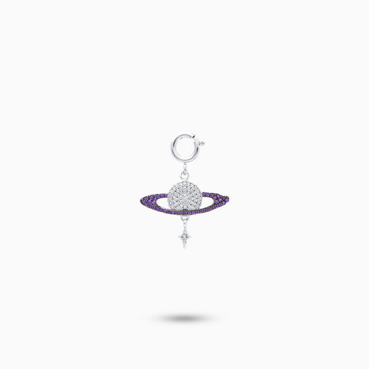 Sleakz Pendant - Falling Planet purple