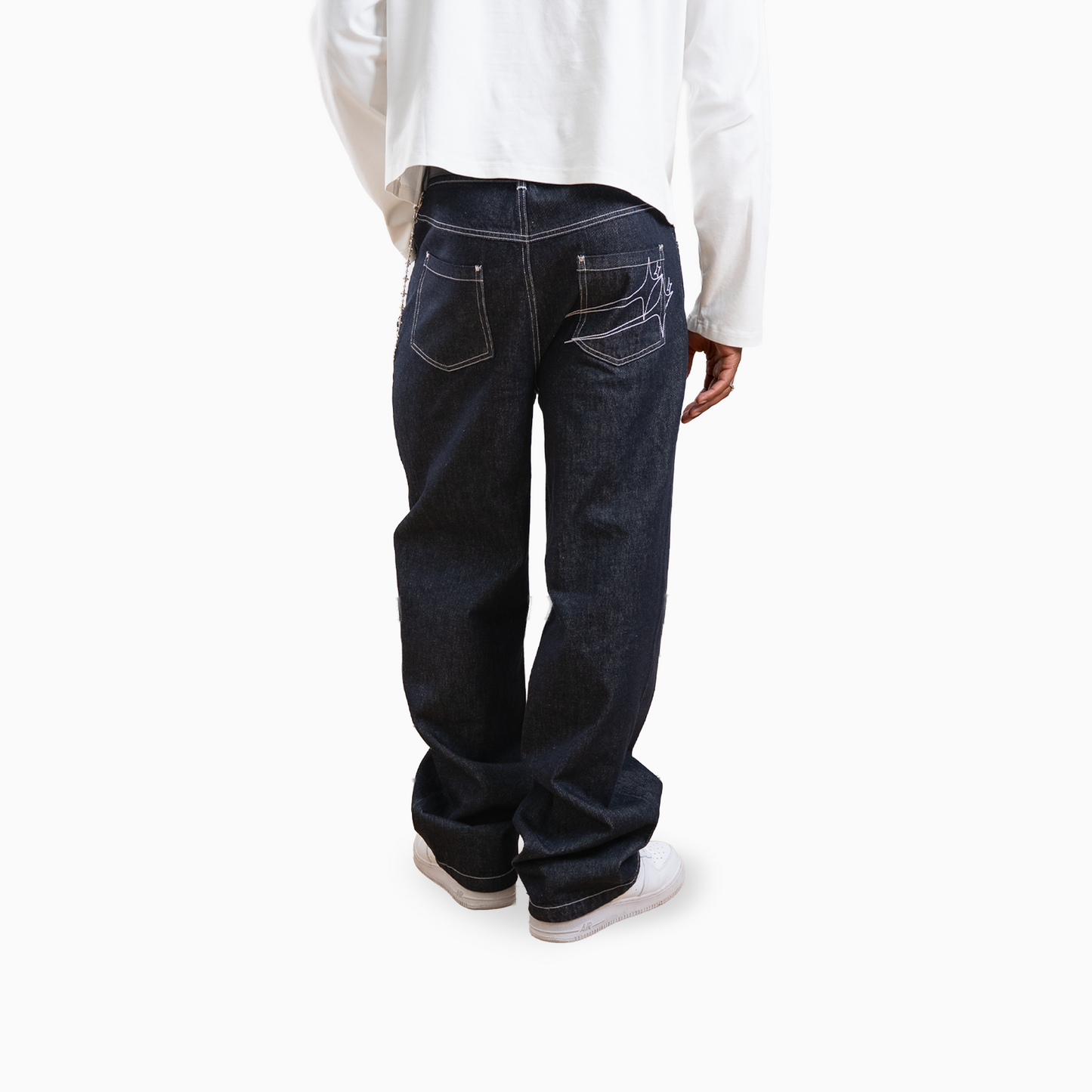 Jean Twin Stars - Bleu foncé