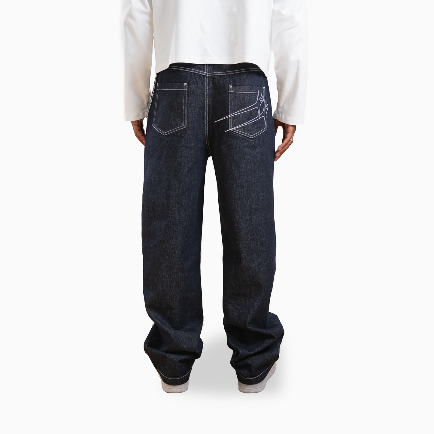 Jean Twin Stars - Bleu foncé