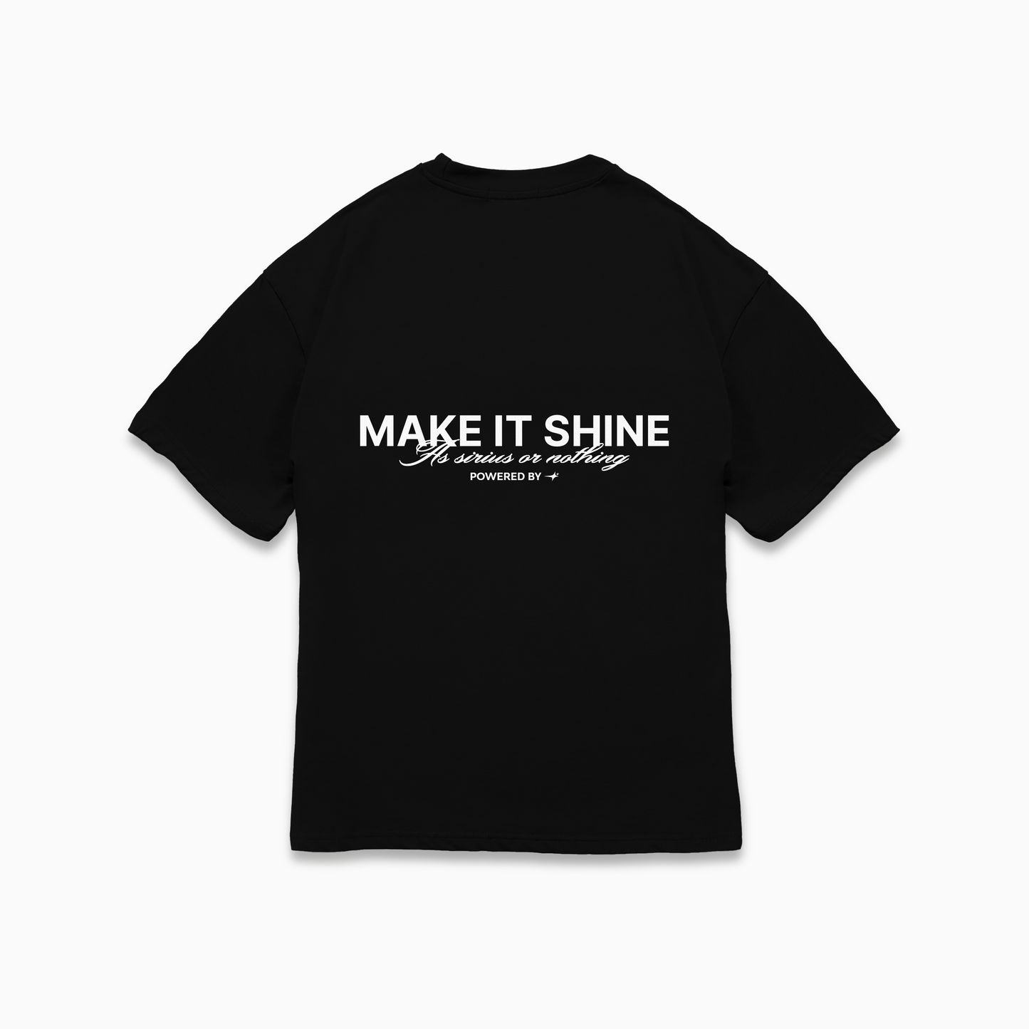 Make it Shine T-shirt - Black