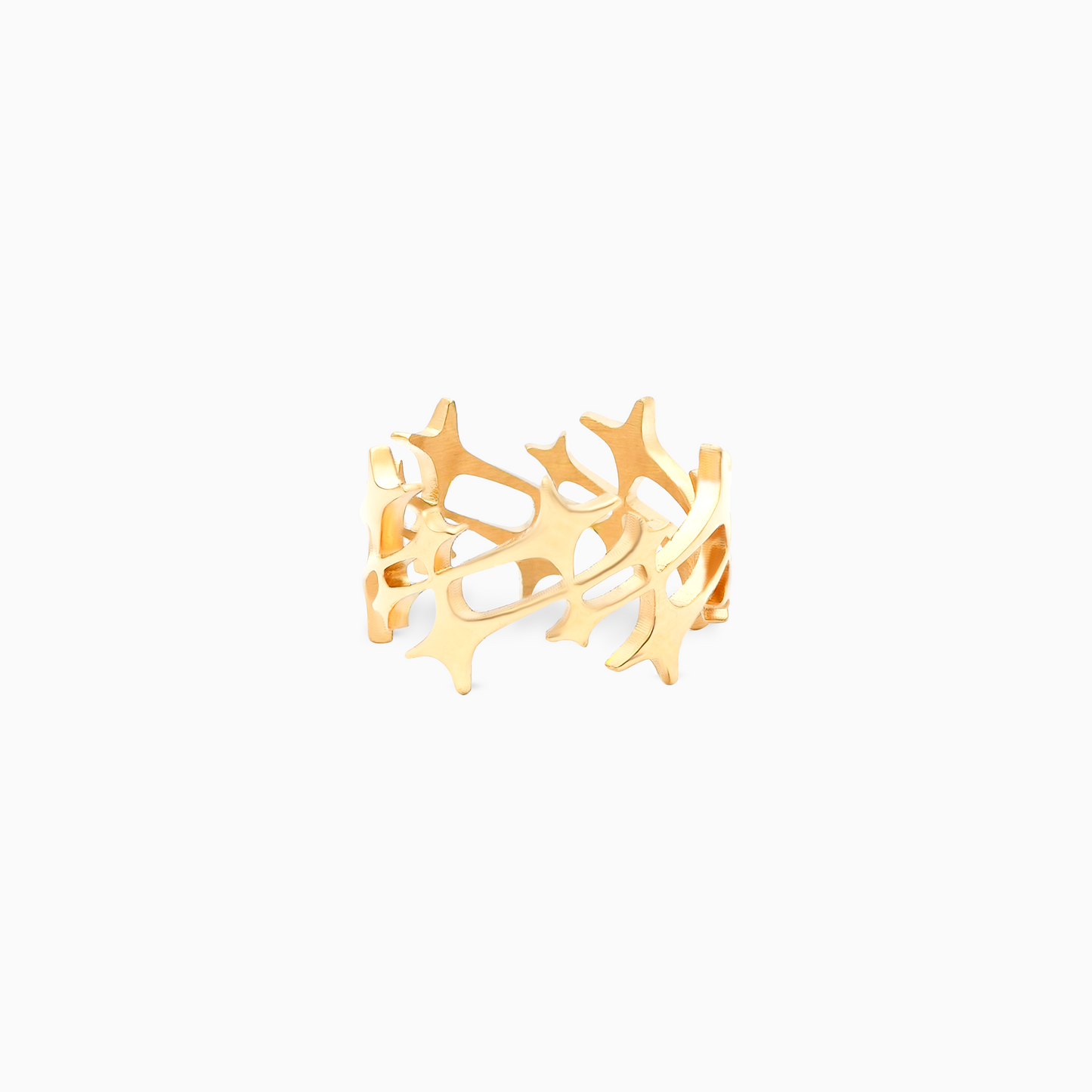 Monogram Ring Gold