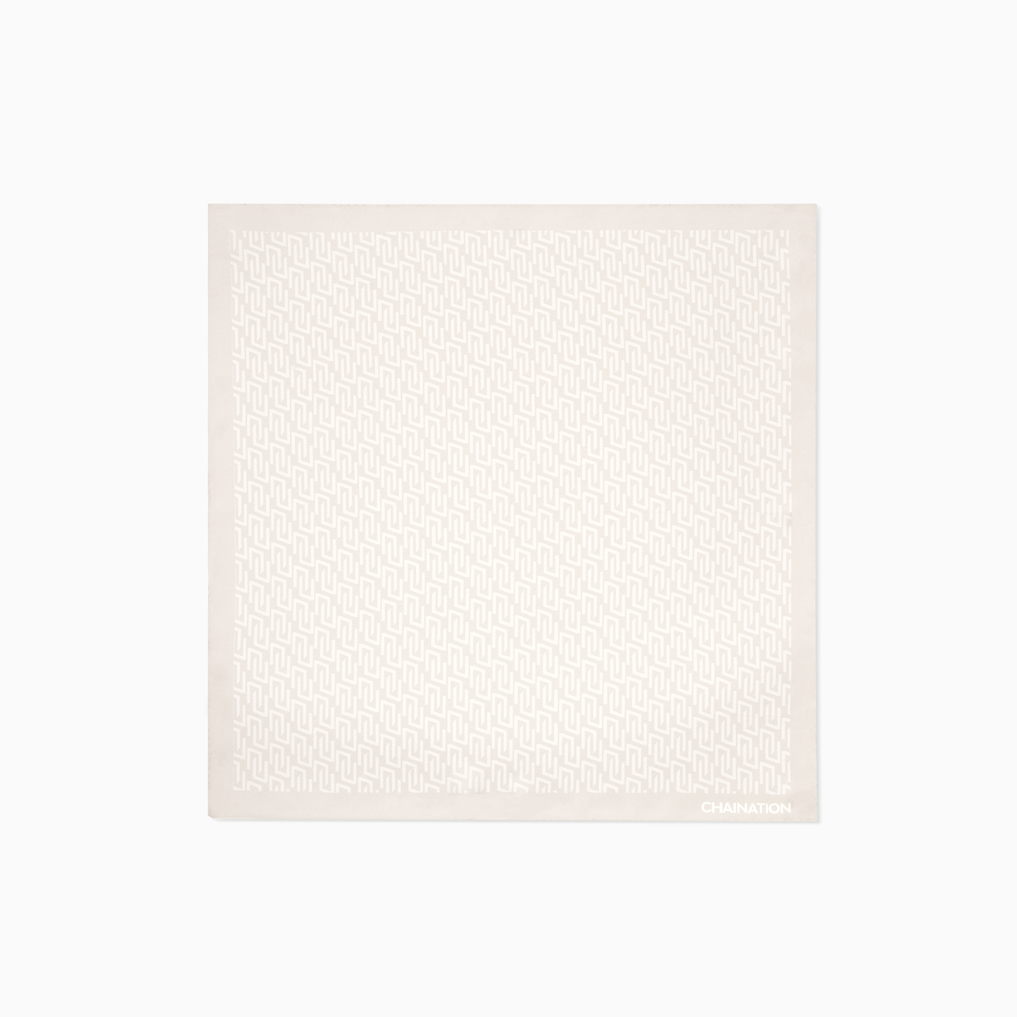 Carré Monogramme - Beige