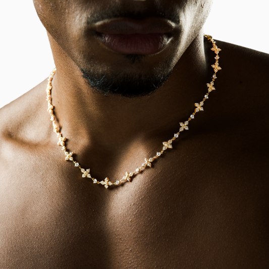 Iced Celestial Chain - Gold