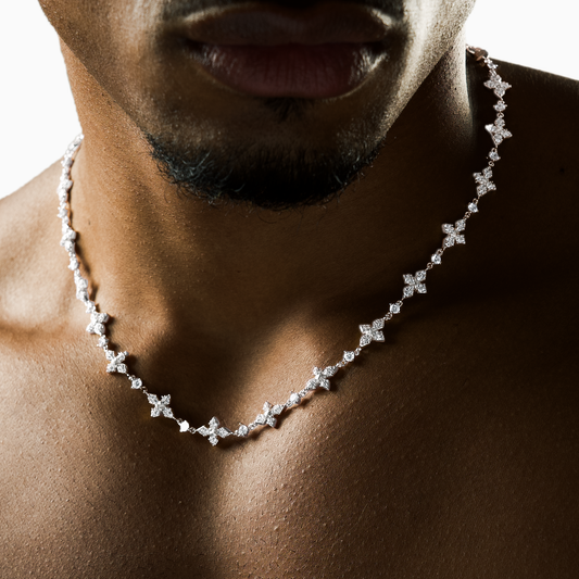 Iced Celestial Chain - Silver