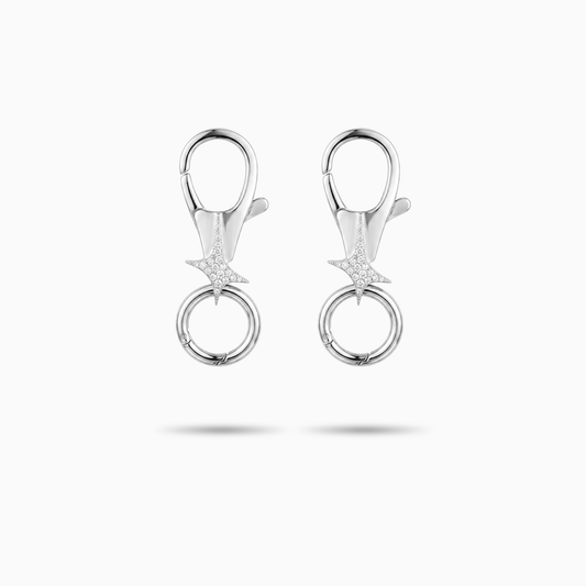Silver Signature Carabiner (x2)