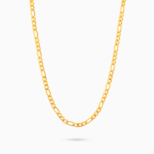 Figaro chain 2 mm gold