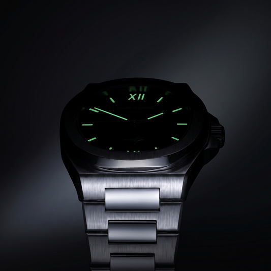ASON1 - Cadran Blanc & Bracelet Acier inoxydable 316L