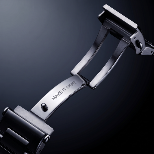 ASON1 - Cadran Blanc & Bracelet Rubber
