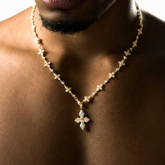Lariat Iced Celestial - Gold