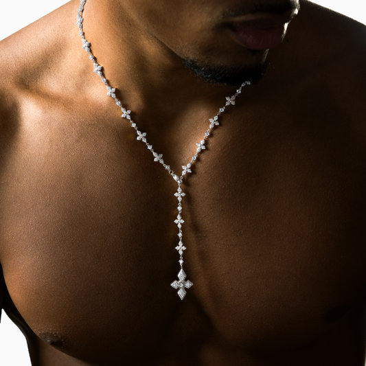 Lariat Iced Celestial - Silver