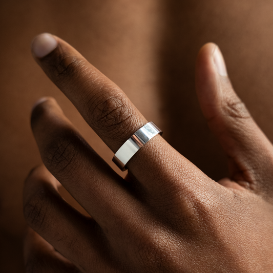 Classic band argentée