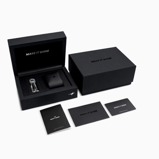 ASON1 - Cadran Blanc & Bracelet Acier inoxydable 316L