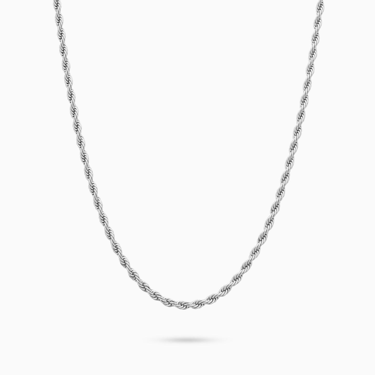 Rope chain 2 mm silver