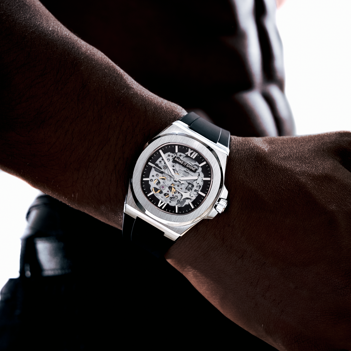 ASON1 - Skeleton Dial & Rubber Strap