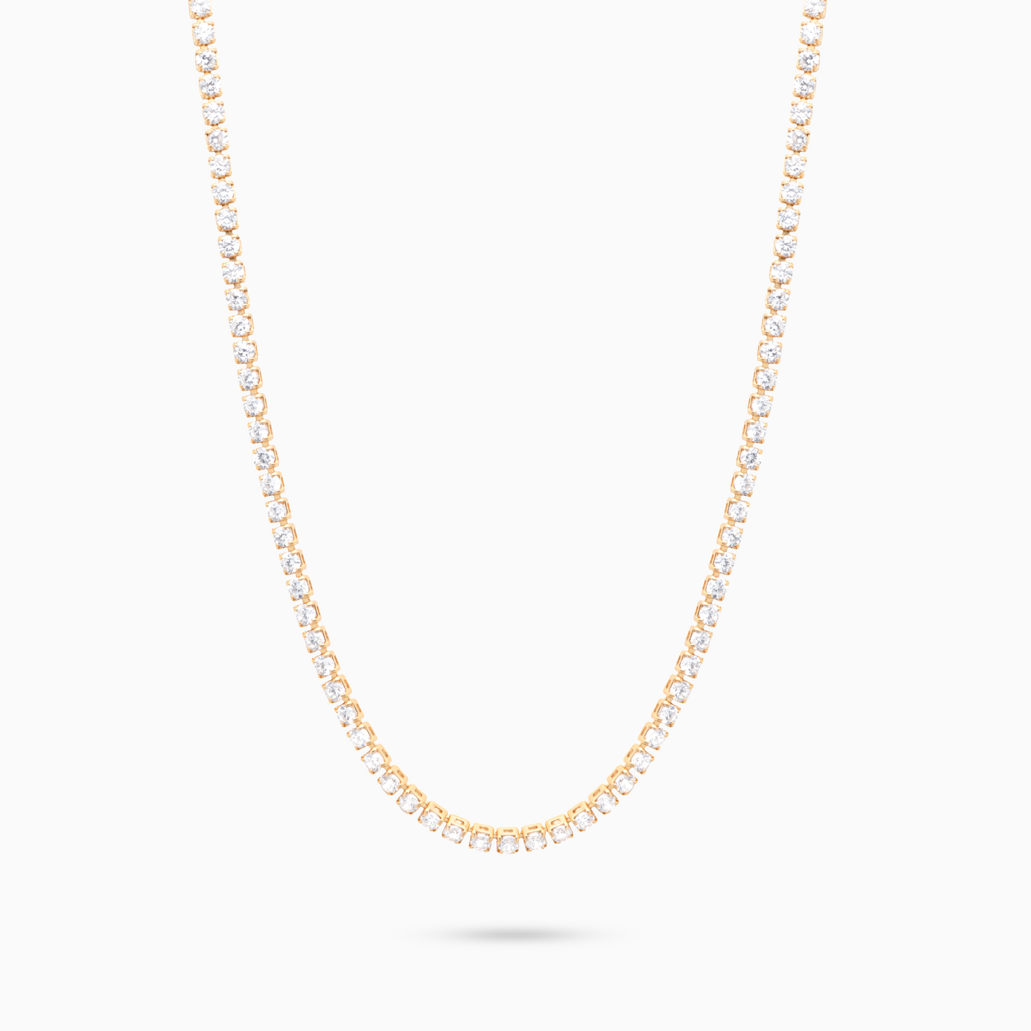 Tennis chain 2 mm gold